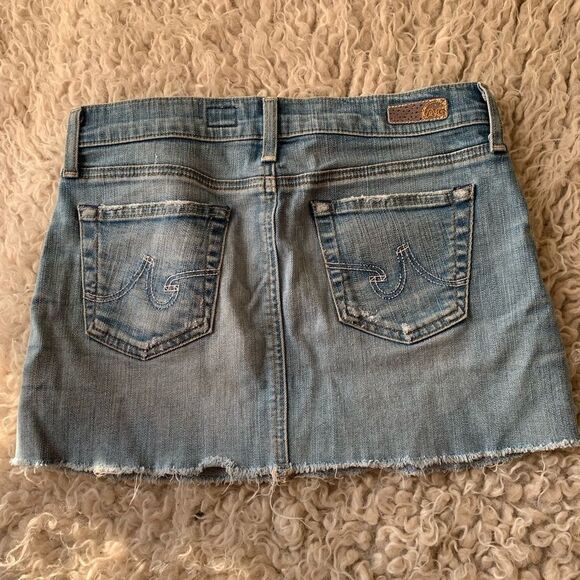 Adriano Goldschmied Jean  A-line mini skirt - 26 - Picture 2 of 2